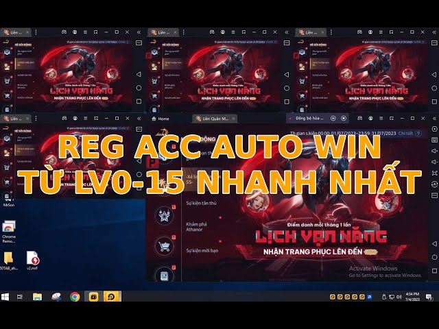 Tool reg acc liên quân miễn phí