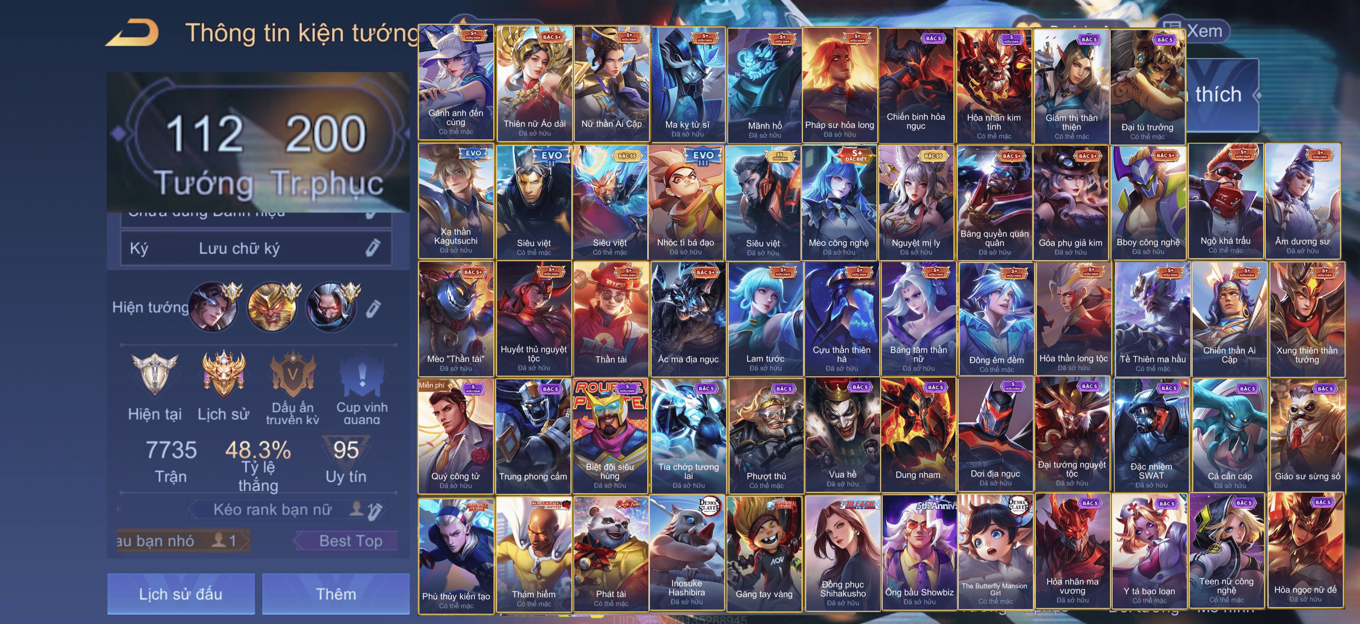 Nhóc tí 3 -  200 trang phục - Mã #33898171