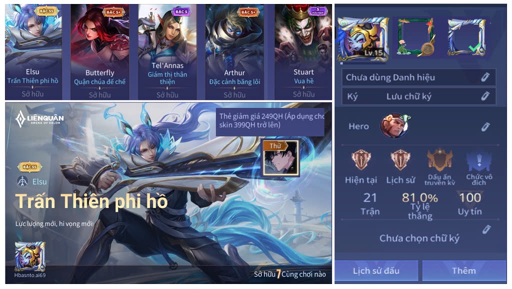 Elsu Trấn thiên phi hồ - Mã #78231761