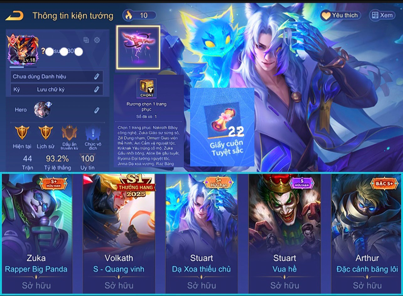 Stuart Dạ xoa thiếu chủ - Mã #15128322