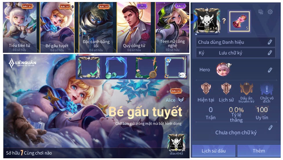 Alice - Mã #60646583