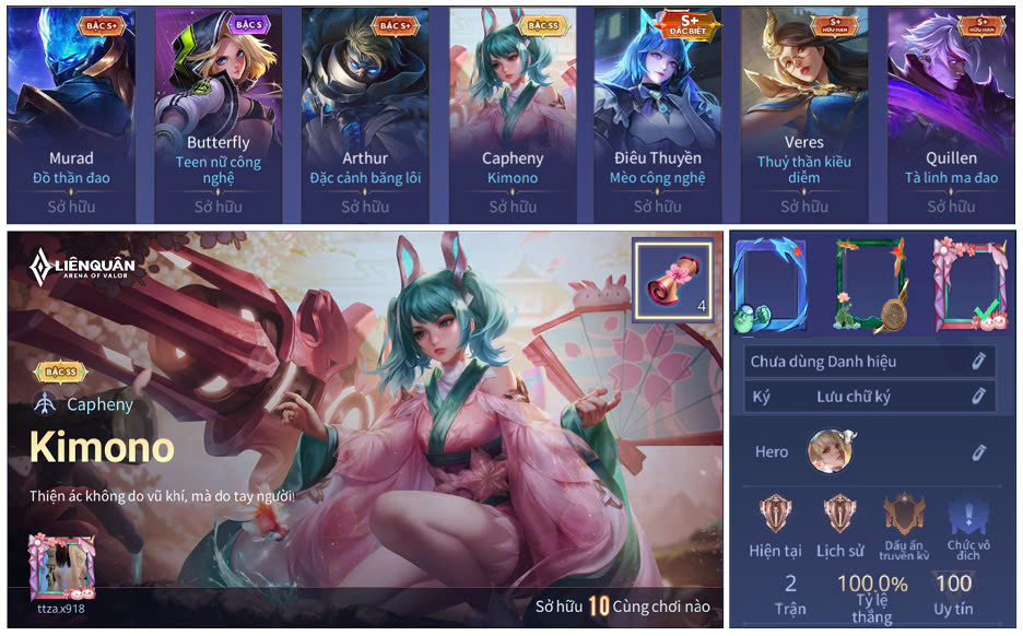 Capheny Kimono - Mã #01590733