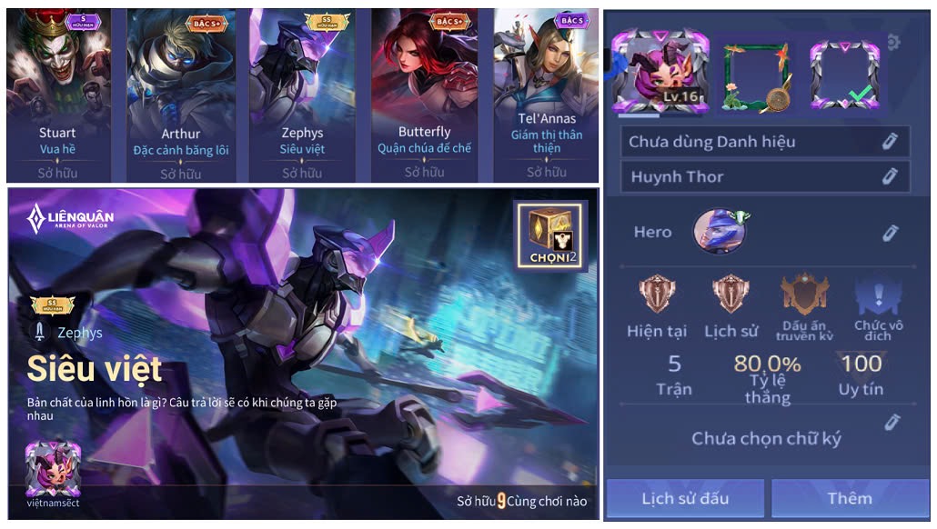 Zephys Siêu Việt - Mã #67494251