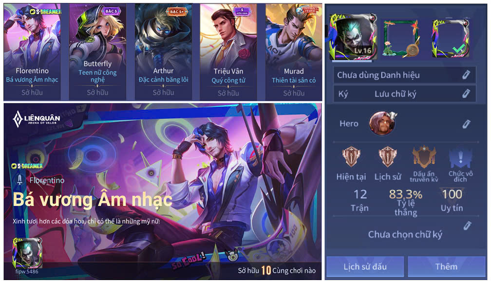 Florentino Bá vương âm nhạc - Mã #35562183