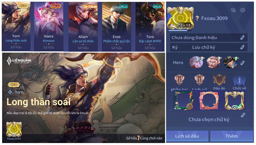 Yorn Long thần soái - Mã #33563280