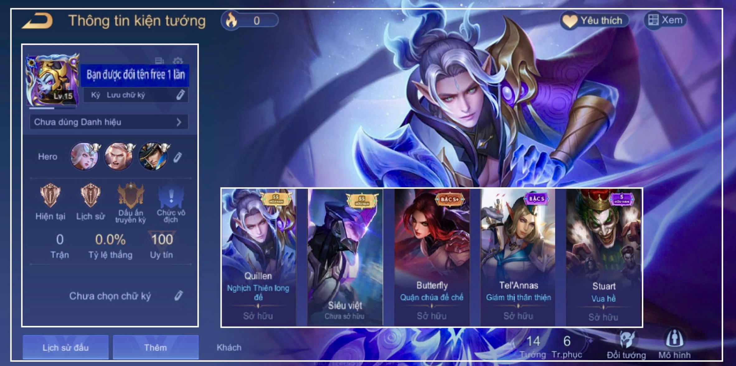 Quillen SS - Zephys SS - Mã #11640754