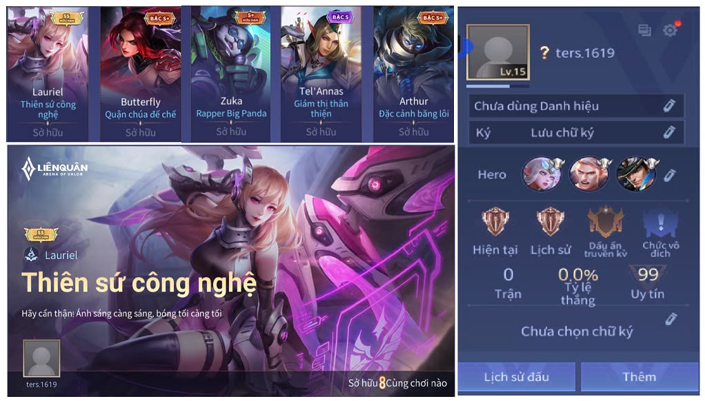 Lauriel Thiên sứ công nghệ - Mã #04026709