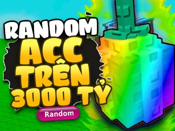 RANDOM ACC TRÊN 30.000B - Mã #53353973